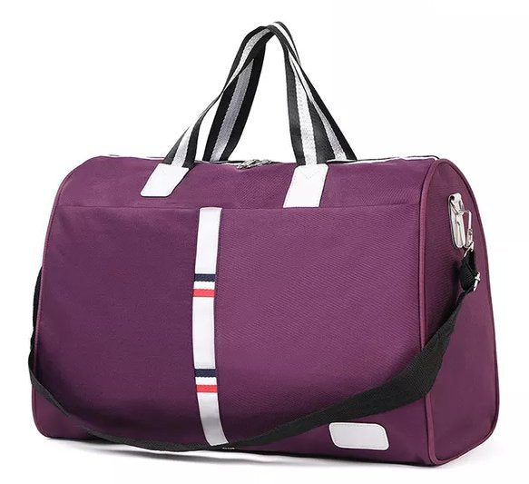 Duffel bag original purple travel bag gym bag weekend bag