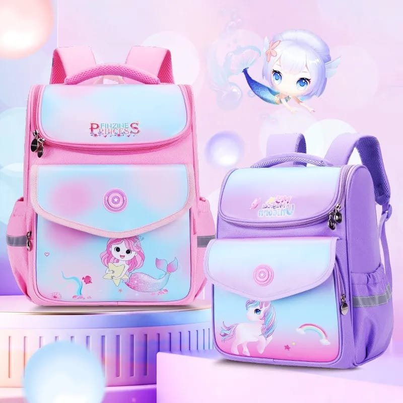 Quality unicorn girls school bag