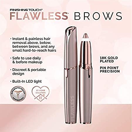 Battery Powered Flawless Facial Hair Shaver and Eye Brow shaper Pen