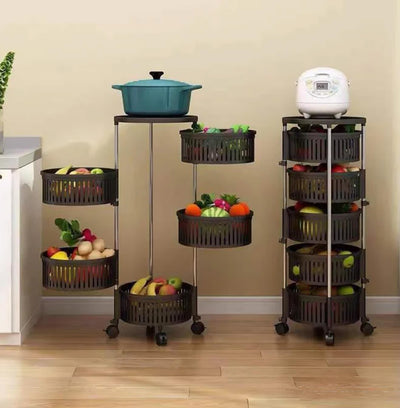 Fruits Kitchen Rotating Rack