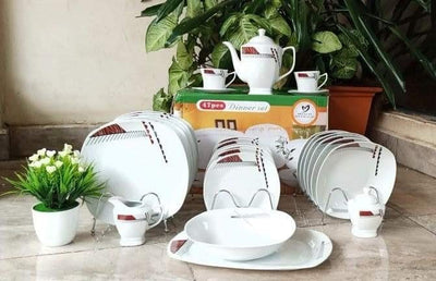 47 Pcs Square Dinner Sets