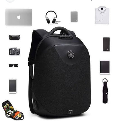 Orthopedic Solid USB Charging Laptop and Anti theft Travel Backpack Bag