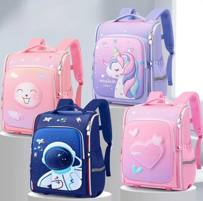 Cartoon Themed School Bags