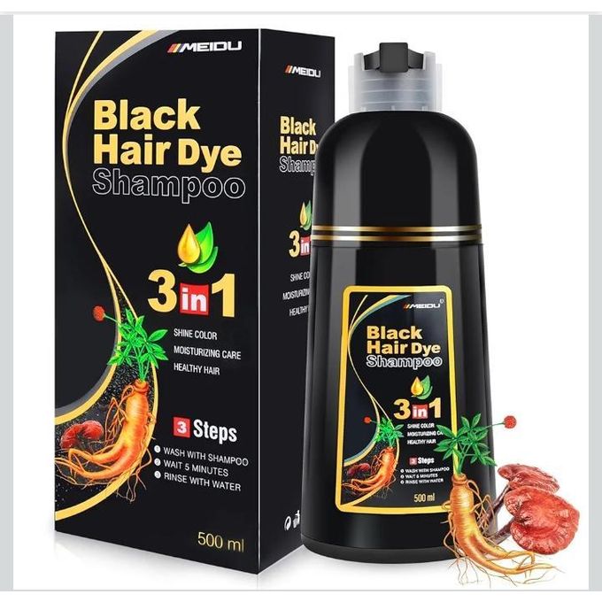 Meidu Black hair dye shampoo