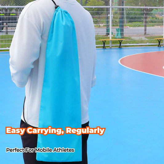 Soft Dustproof Protective Cover Case Badminton Racket Bag Pouch,Portable Drawstring Bag for Beginner Badminton Players