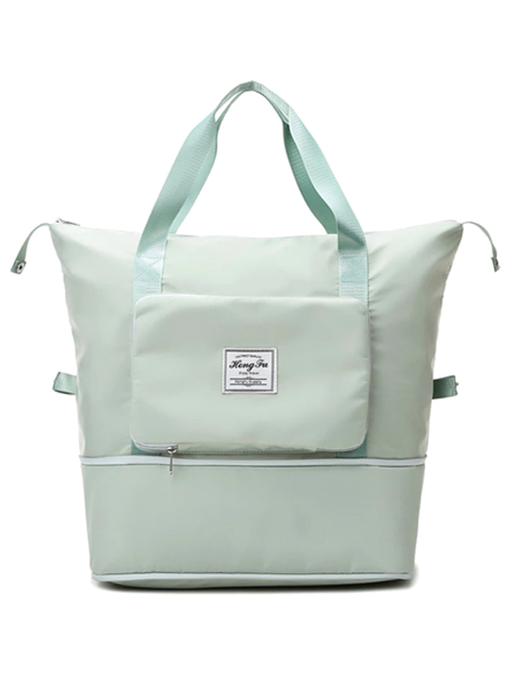 Waterproof Large Capacity Folding Travel Bag Fruit Green