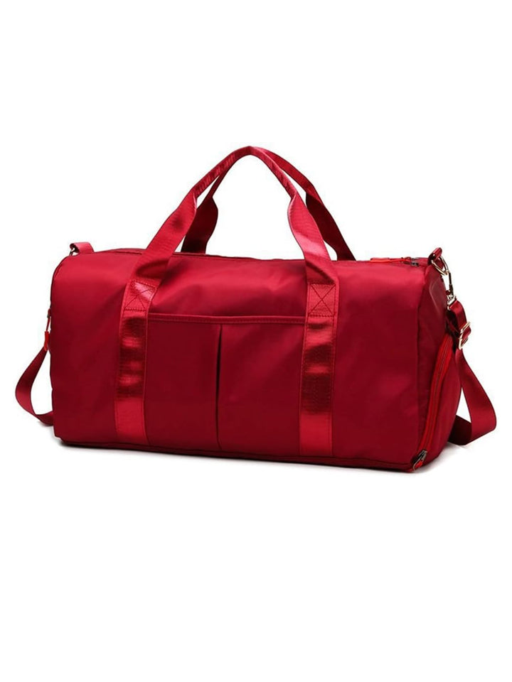 Large Capacity Travel Gym Bag Red