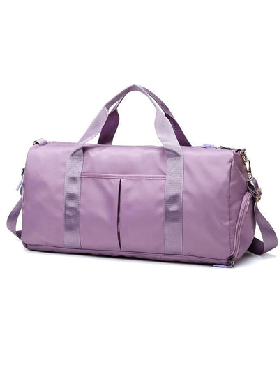 Large Capacity Travel Gym Bag Purple