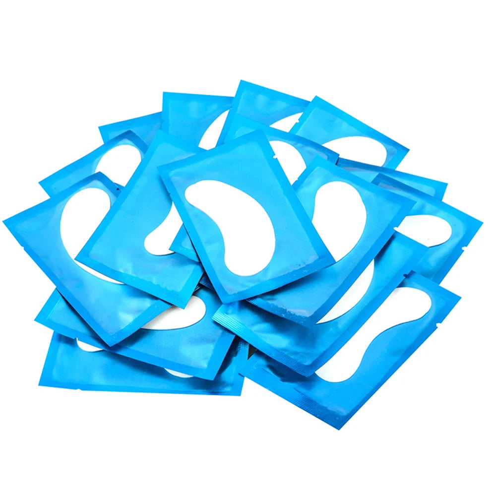 50Pairs/Lots Eye Patches Eyelash Extension Under Eye Pads Hydrogel Patches For Extension Padding For Eyelash Extension Makeup