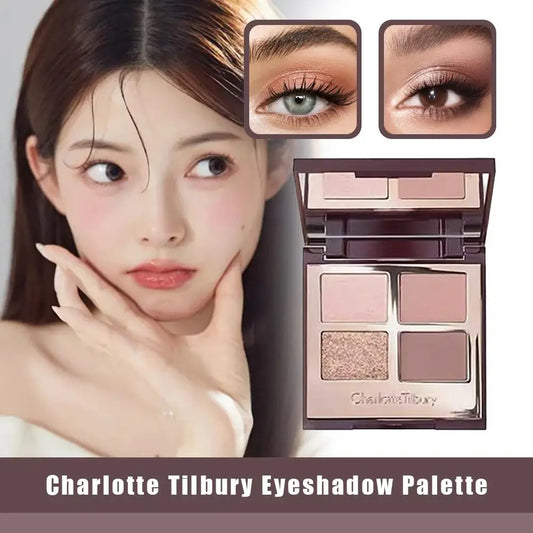Charlotte Tilbury 4-color Eyeshadow Palette Delicate Long-lasting Color Brightens Makeup And Creates 3-dimensional Eye Makeup