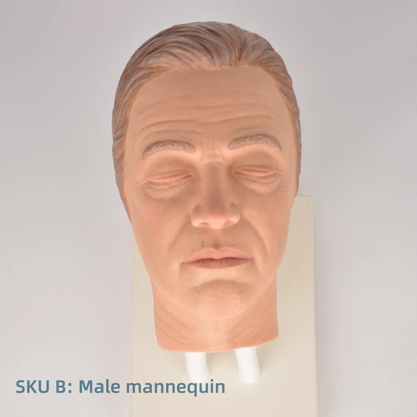 Realistic Silicone Injection Practice Face Training Model Female Makeup Mannequin for Facial Injections