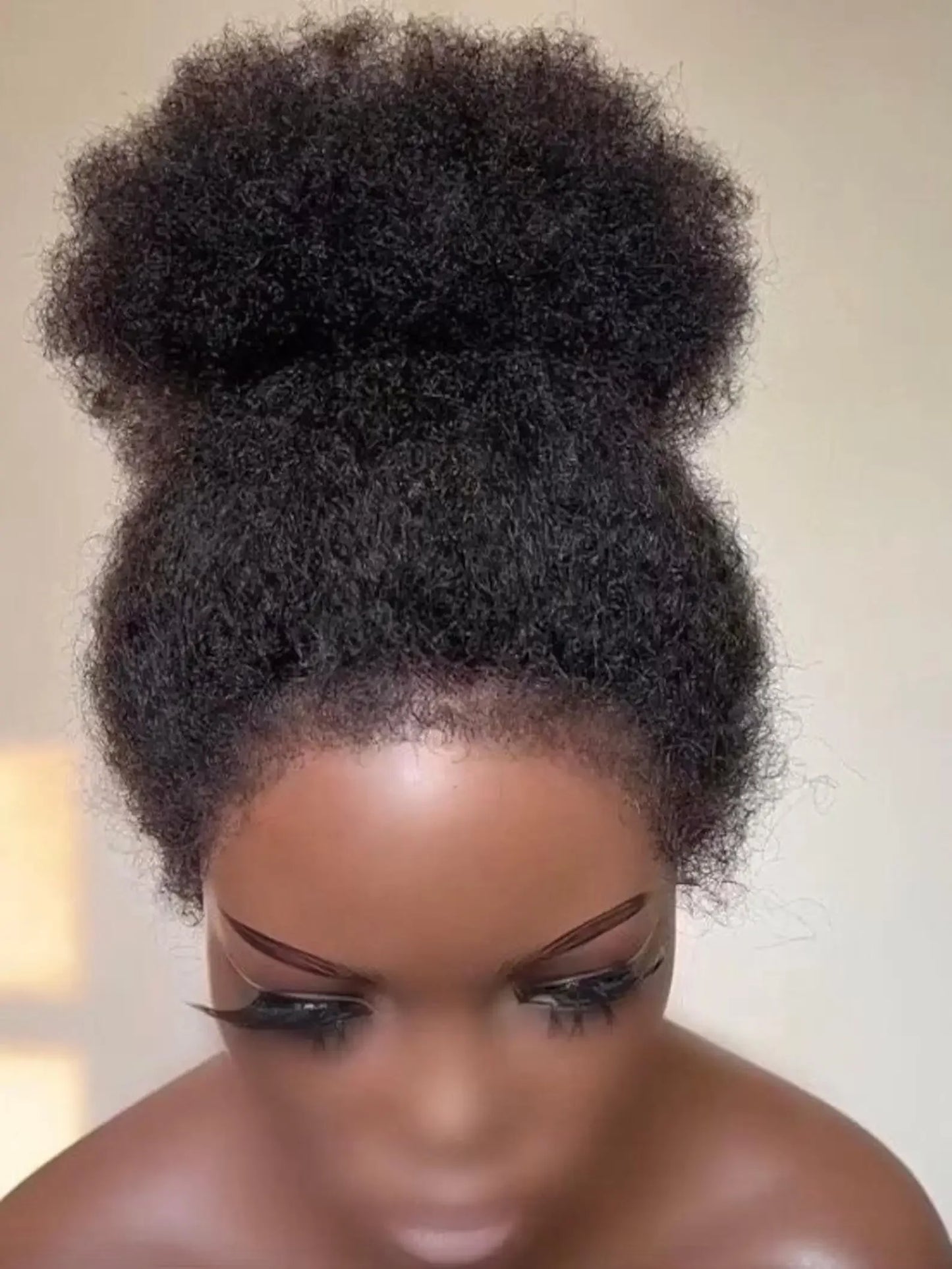 180Density Yaki Soft Preplucked Black 26" Long Glueless Kinky Straight Synthetic 13X4 Lace Front Wig For Women Baby Hair Daily