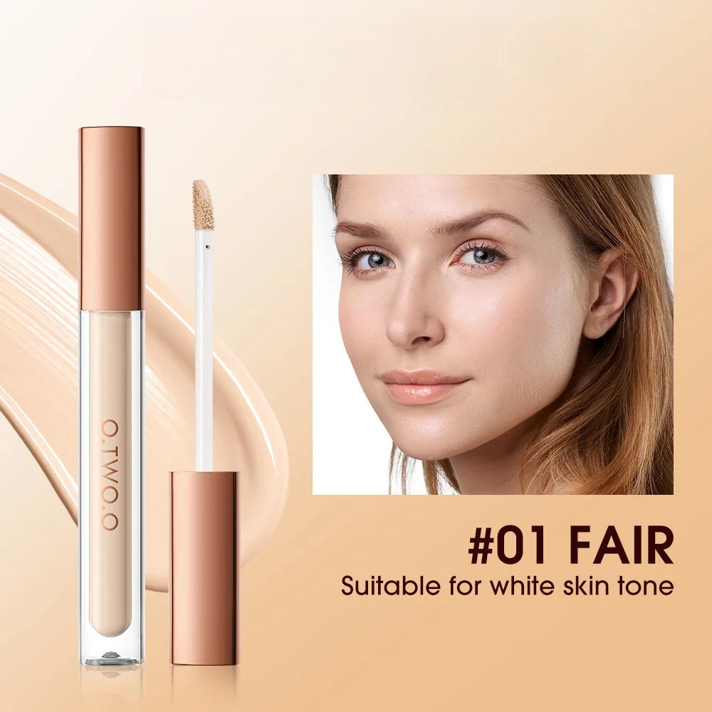 O.TWO.O Concealer Makeup Base Matte Lightweight Waterproof Eyes Dark Circles Foundation Cream Face Concealer Comestics