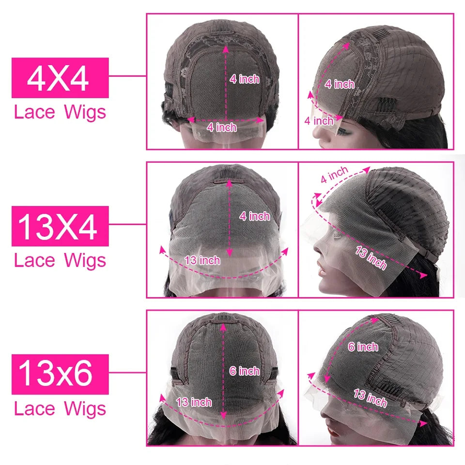 13x4 13x6 HD Lace Front Wig Human Hair Brazilian Water Wave Wigs 4/27 Colored Glueless Pre Plucked Curly Wigs For Black Women