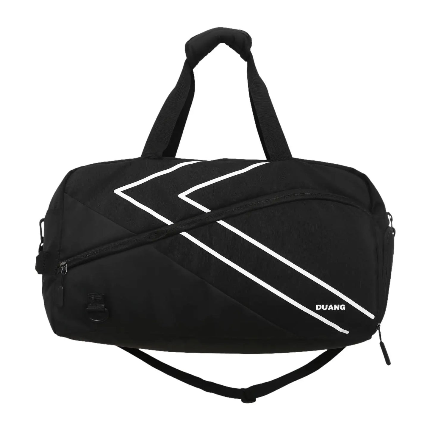 Tennis Racquet Crossbody Bag with Shoes Compartment Oxford Cloth Gym Duffel