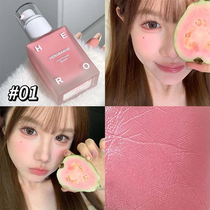 Melt Skin liquid blush monochrome matte Hold makeup Lift Color Korean young sister White Blush cream