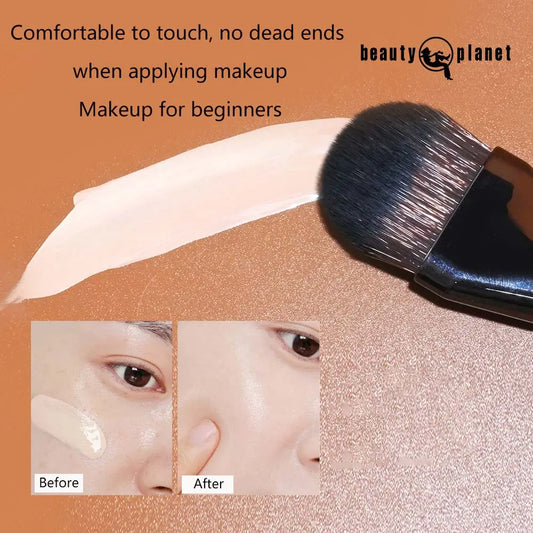 Beauty Planet Luxury Natural Animal Horse Hair Powder Foundation Blush Brushes Professional Makeup Make Up Cosmetic Tools