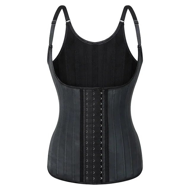 25 Steel Boned Latex Waist Trainer Vest for Women Shaper Corset