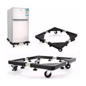 Adjustable Heavy duty washing machine &amp; fridge stand with lockable wheels.