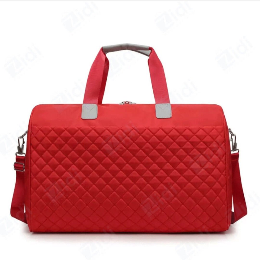 Water Proof Travel Weekender Fashion Quilted yoga  Duffle Bag
