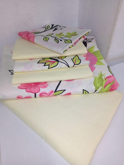 6 PCs Mix And Match  Printed Bedsheets (6x6)