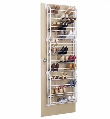 36 Pairs Behind The Door Shoe Rack