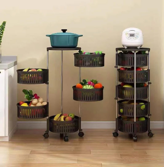 Fruits Kitchen Rotating Rack