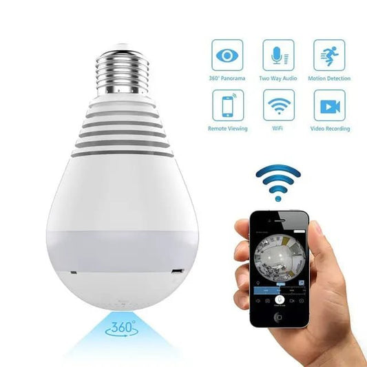 Home Security Wi-Fi Bulb Camera