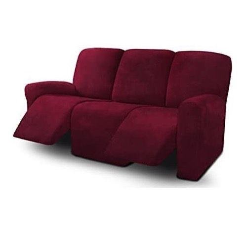 Velvet Recliner Sofa Covers