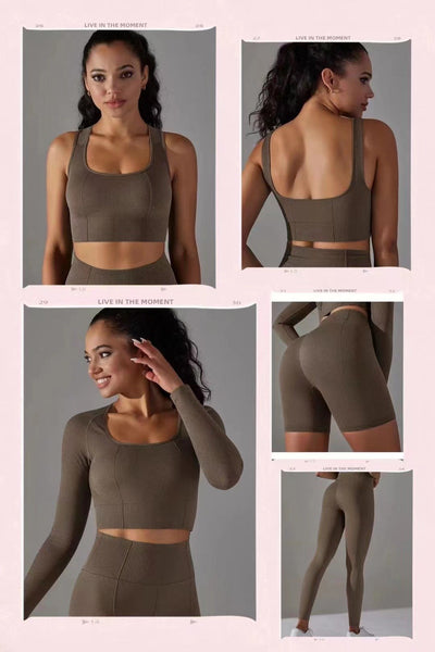2PCS Yoga Gym Set for women work out wear gym
