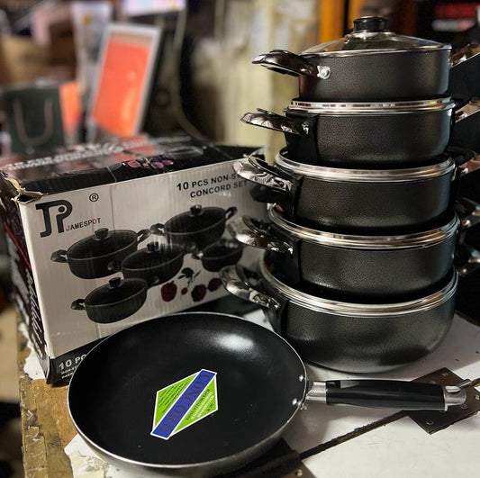 10 PCs James Spot Cookware