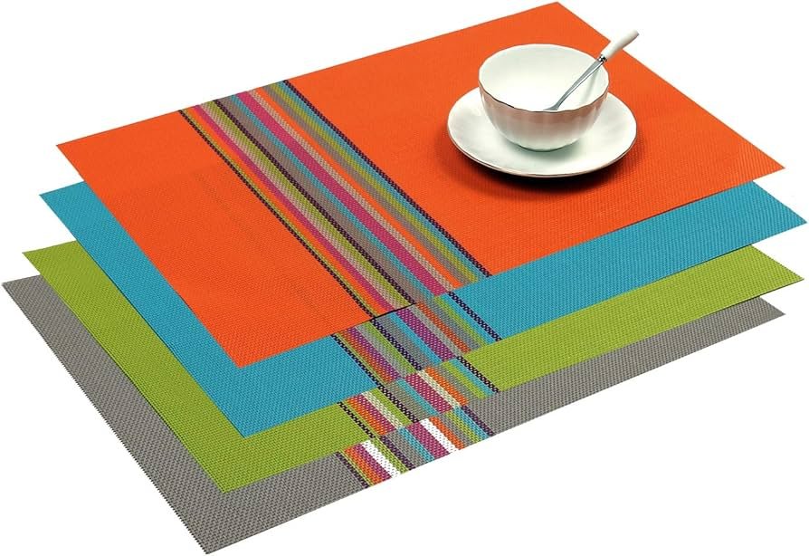 6 Pvc Table Mats