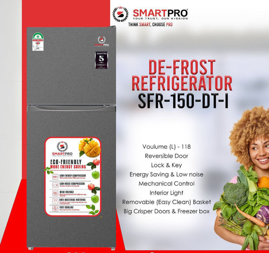 Smart Pro 118L Refrigerator