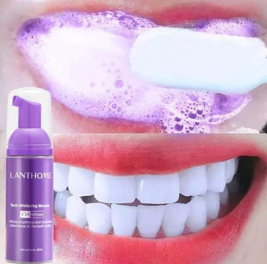 LANTHOME White Foam Teeth Whitening