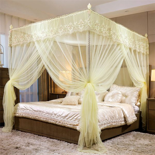 4 Stand Metallic Sturdy Mosquito Net