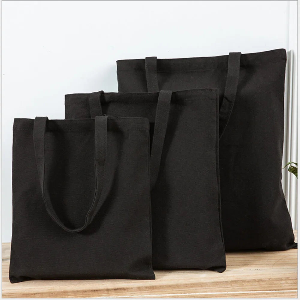 Canvas Bag Storage Bag Grocery Bag Eco-Friendly foldable Bag folding Pocket Tote Portable Shoulder Handbags Food Shopping bag