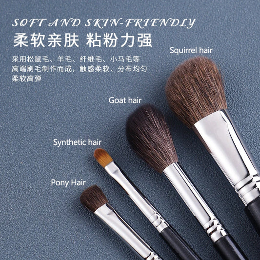 1pc Squirrel hair Blush Makeup brushes Face detail Shadow Make up brushes Blusher Bronzer Pro essential cosmetic tools