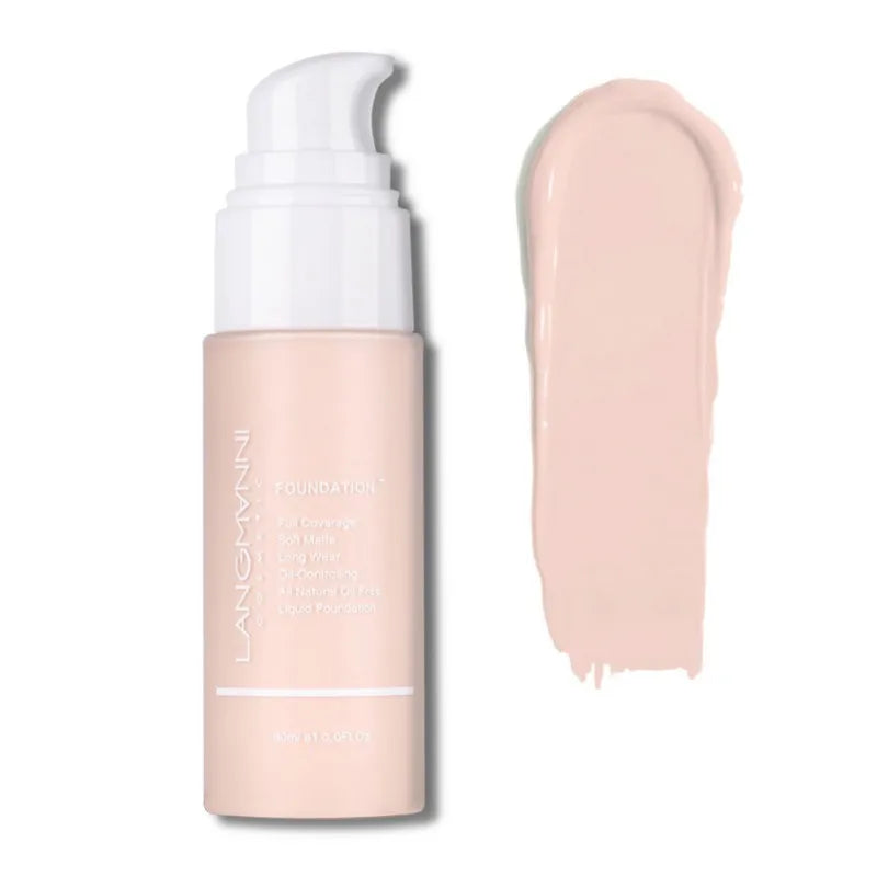 30ml Waterproof Liquid Foundation Face Makeup Moisturizing Cover Freckles Acne Scars Blemishes Even Skin Color Maquiagem Smooth