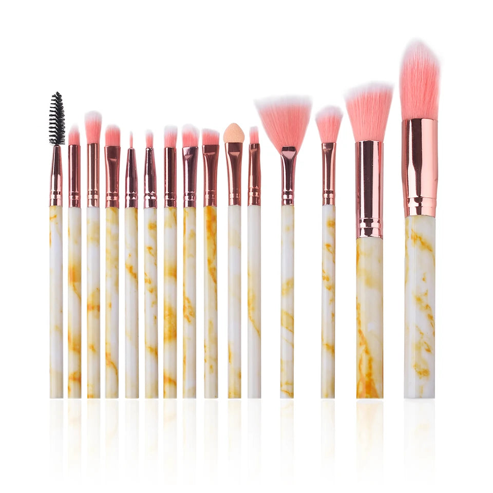 5/15/20Pcs Makeup Brush Set Makeup Concealer Brush Blush Loose Powder Brush Eye Shadow Highlighter Foundation Brush Beauty Tools