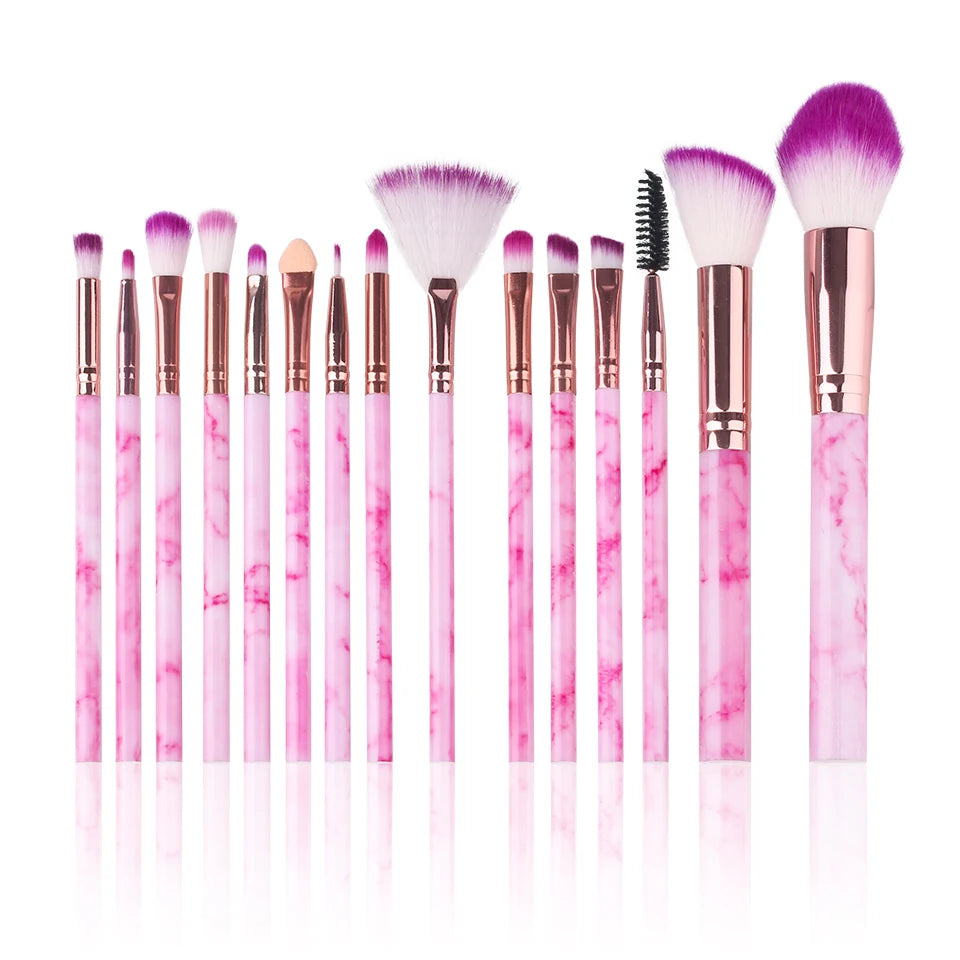 5/15/20Pcs Makeup Brush Set Makeup Concealer Brush Blush Loose Powder Brush Eye Shadow Highlighter Foundation Brush Beauty Tools