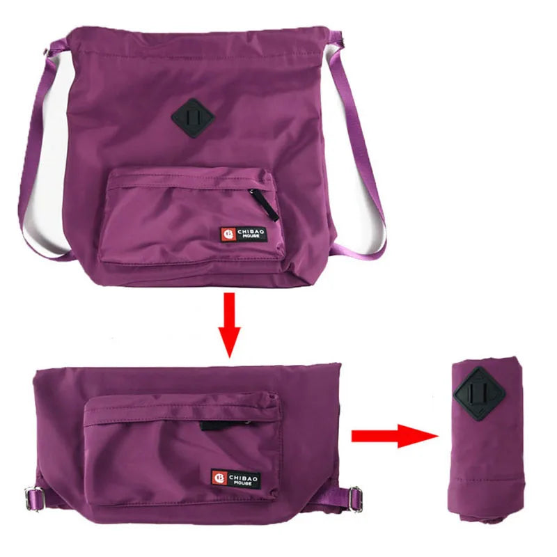 Bag Summer Waterproof Gym Bag Sports Bag Travel Drawstring Bag Outdoor Bag Backpack for Training Swimming Fitness Bags Softback