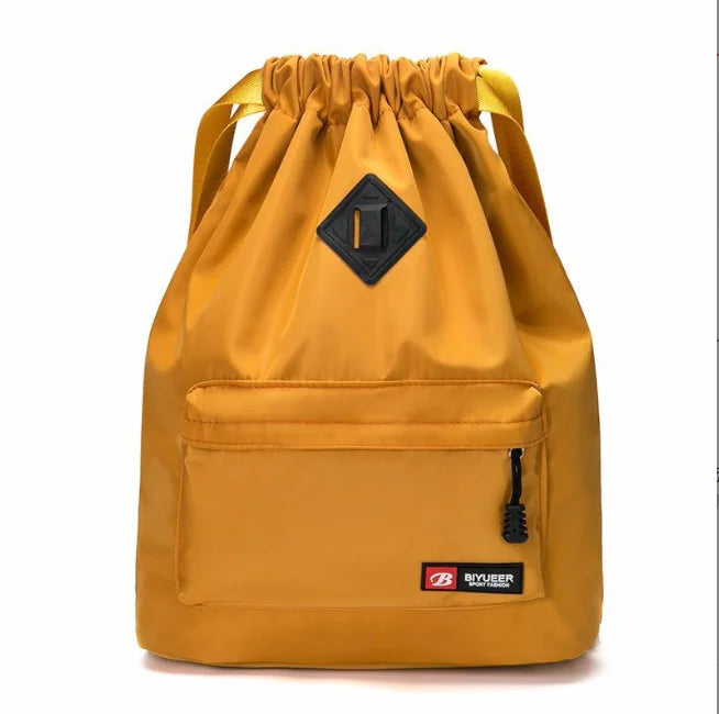 Bag Summer Waterproof Gym Bag Sports Bag Travel Drawstring Bag Outdoor Bag Backpack for Training Swimming Fitness Bags Softback