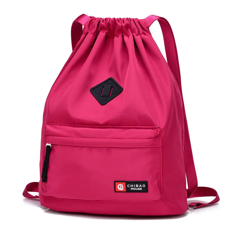 Bag Summer Waterproof Gym Bag Sports Bag Travel Drawstring Bag Outdoor Bag Backpack for Training Swimming Fitness Bags Softback