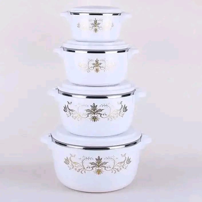4 Pcs Set Insulated Casserole Hot Pots