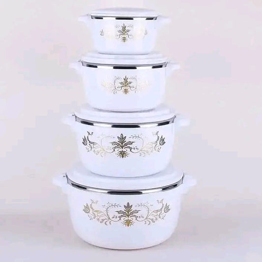 4 Pcs Set Insulated Casserole Hot Pots