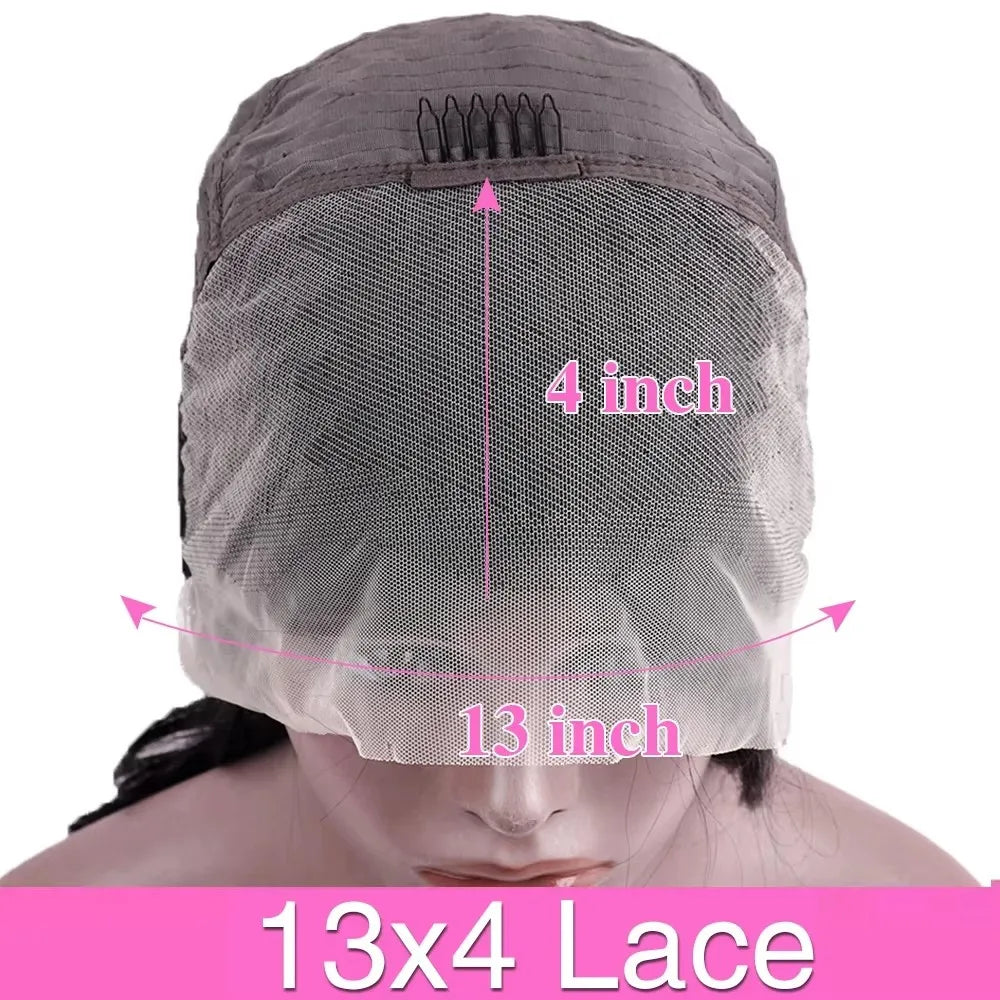 40 Inch Deep Wave Human Hair Wigs 427 Highlight 5x5 Hd Lace Frontal Wig 100% Human Hair 200 Density Pre Plucked Brazilian Hair