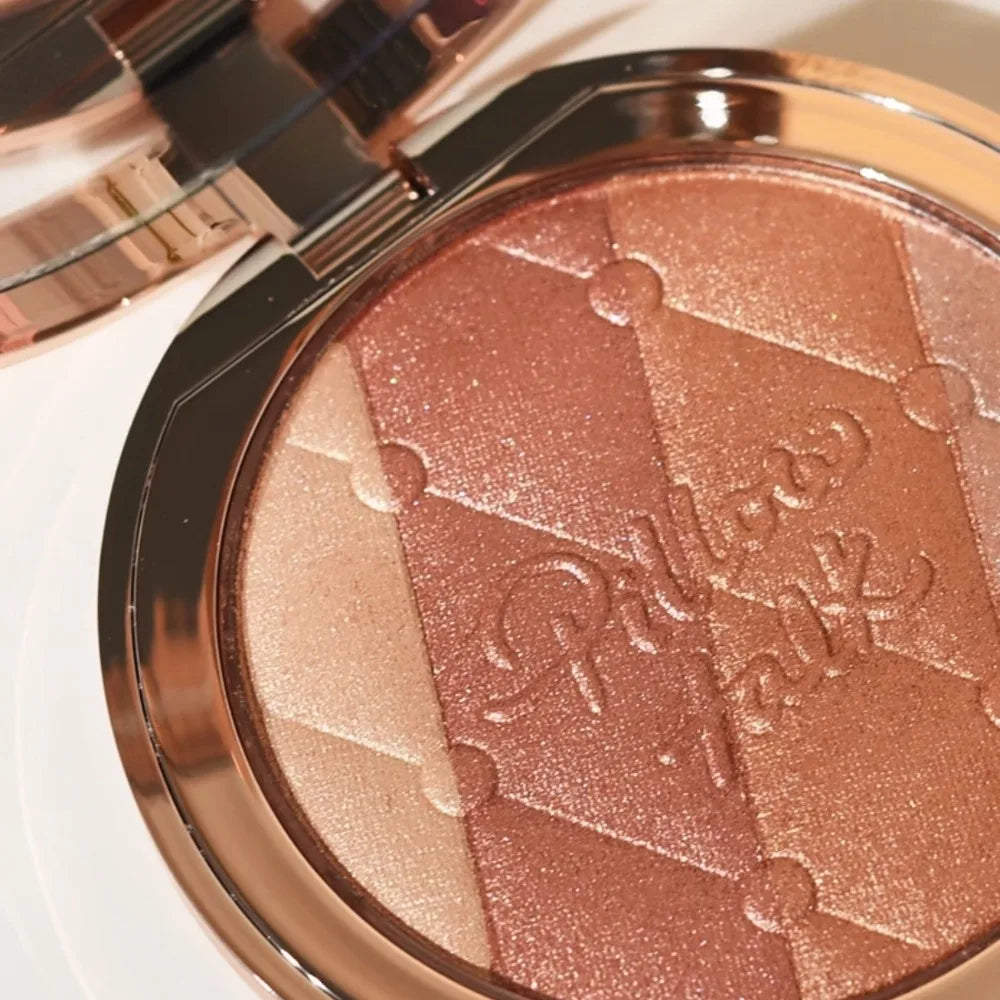 CT 9-color Eyeshadow Palette Shell-like High-gloss Gemstone Palette Controls Oil Light Matte Finish Lasts Longtime Makeup