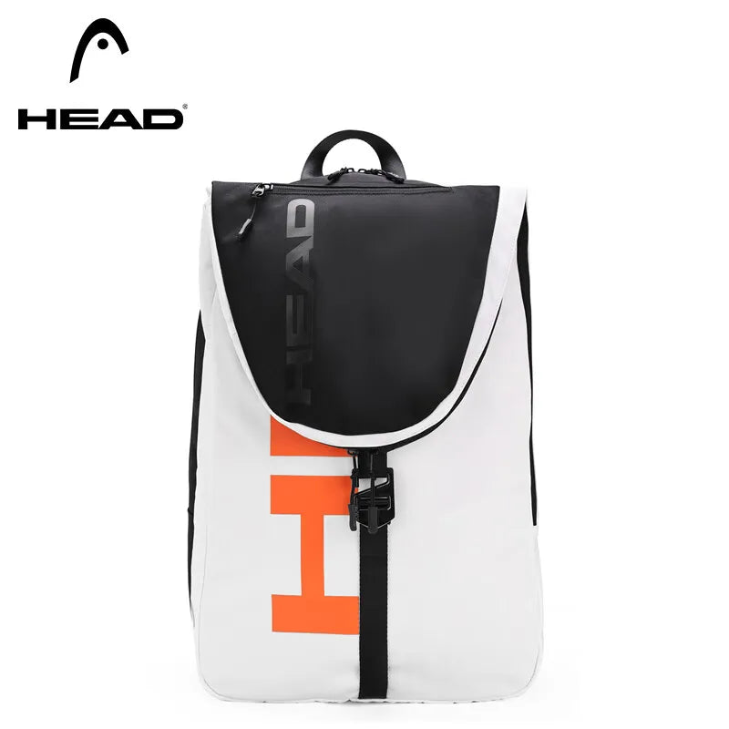 HEAD Original Foldable Tennis Backpack Multifunctional Large Capacity Sports Badminton Bag Holds Up 2 Rackets Bag for Women Men
