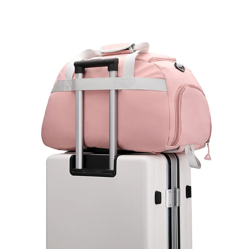 Large Capacity Outdoor Travel Luggage Bag Shoulder Handbag Gym Bags Men Women Waterproof Sports Fitness Training Backpacks