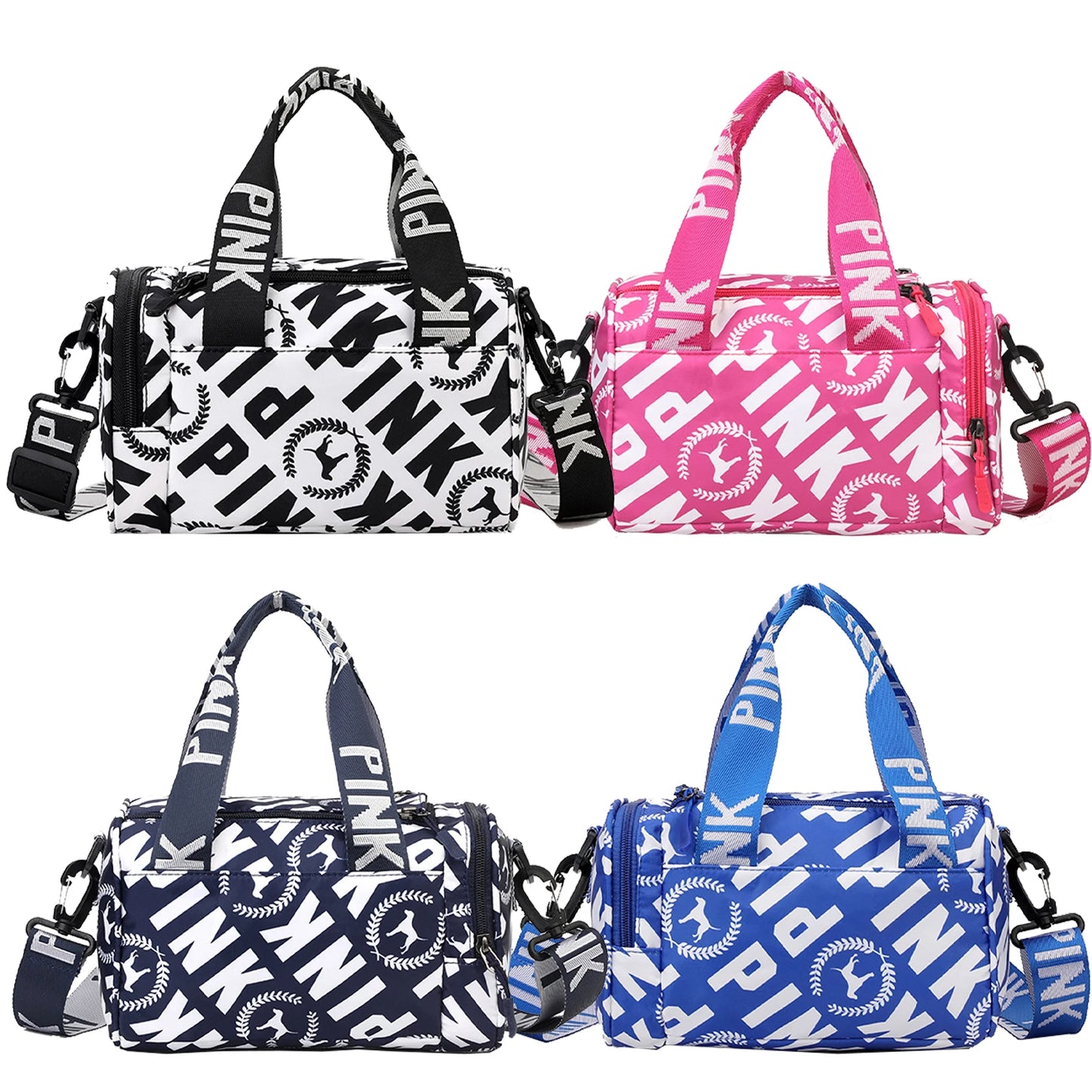 Womens Small Gym Bag Portable Multifunctional Travel Bag Waterproof Outdoor Bags Shoulder Bag For Phones Tablets Glasses Keys